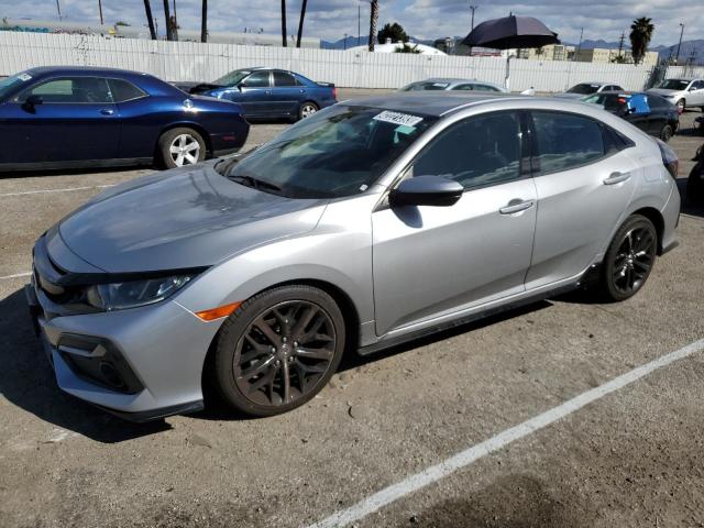 SHHFK7H47LU411422 - 2020 HONDA CIVIC SPORT SILVER photo 1