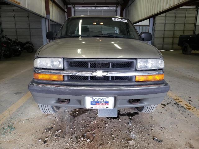 1GCDT19W91K155402 - 2001 CHEVROLET S10 S10 BEIGE photo 5