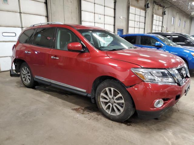 5N1AR2MM5FC661559 - 2015 NISSAN PATHFINDER S 红色 照片 4