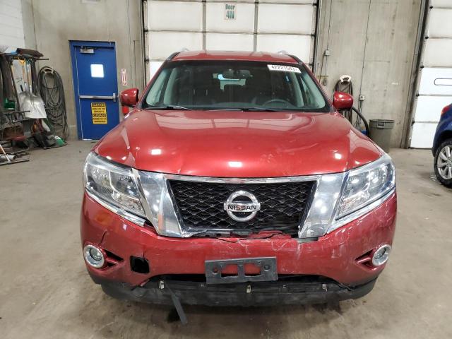 5N1AR2MM5FC661559 - 2015 NISSAN PATHFINDER S RED photo 5