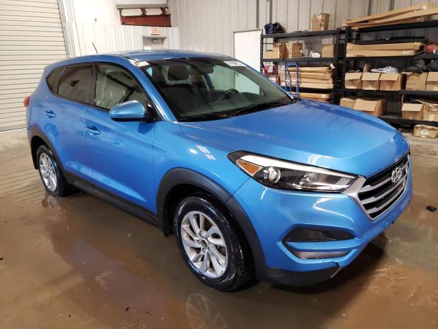 KM8J23A44HU253419 - 2017 HYUNDAI TUCSON SE BLUE photo 4