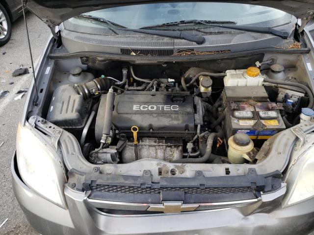 KL1TD5DE1BB152047 - 2011 CHEVROLET AVEO LS 银色 照片 11