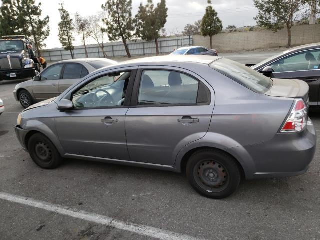 KL1TD5DE1BB152047 - 2011 CHEVROLET AVEO LS 银色 照片 2