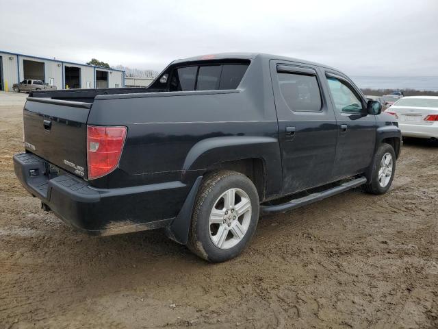 5FPYK1F57BB454022 - 2011 HONDA RIDGELINE RTL BLACK photo 3