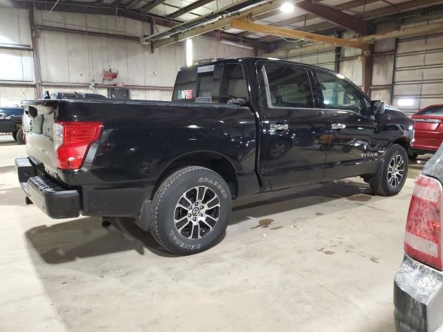 1N6AA1ED4MN525734 - 2021 NISSAN TITAN SV BLACK photo 3