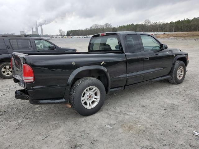 1D7HL32X23S232586 - 2003 DODGE DAKOTA SPORT BLACK photo 3