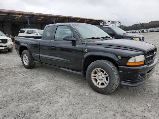 1D7HL32X23S232586 - 2003 DODGE DAKOTA SPORT BLACK photo 4