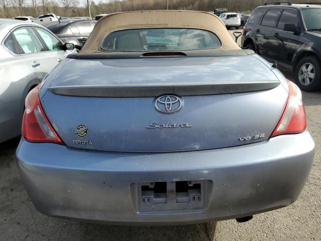 4T1FA38P94U034202 - 2004 TOYOTA CAMRY SOLA SE BLUE photo 6