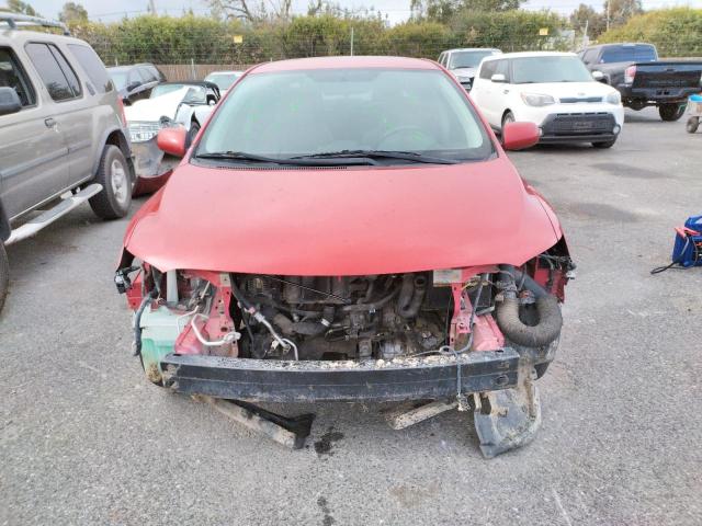 5YFBU4EE4DP173816 - 2013 TOYOTA COROLLA BASE RED photo 5