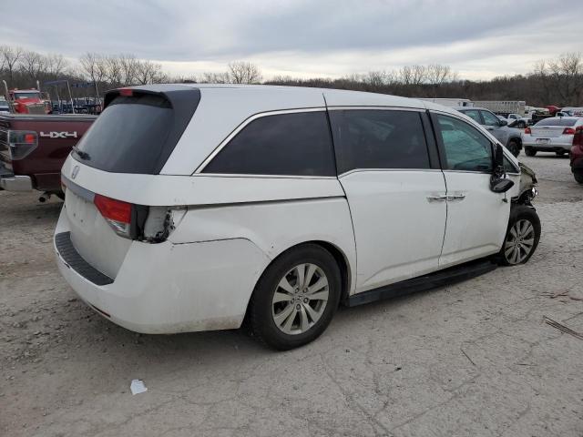 5FNRL5H67EB112369 - 2014 HONDA ODYSSEY EXL WHITE photo 3