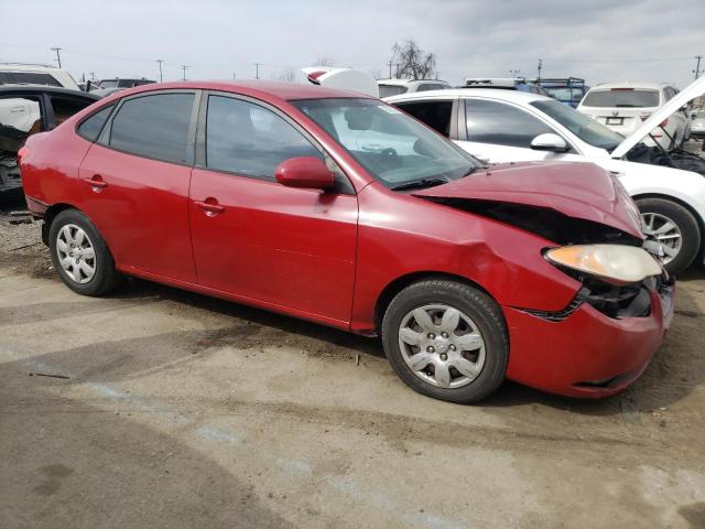 KMHDU46D77U120481 - 2007 HYUNDAI ELANTRA GLS RED photo 4