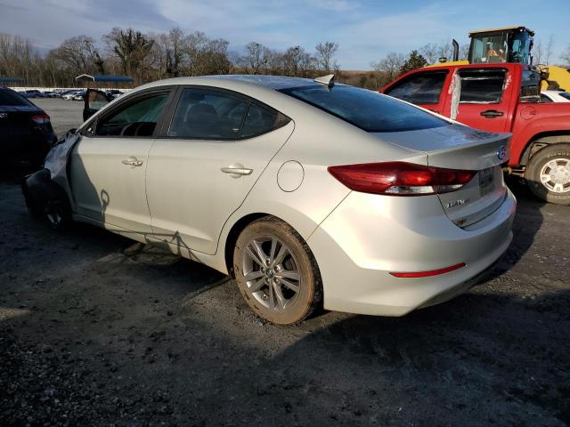 KMHD84LF2HU249272 - 2017 HYUNDAI ELANTRA SE SILVER photo 2