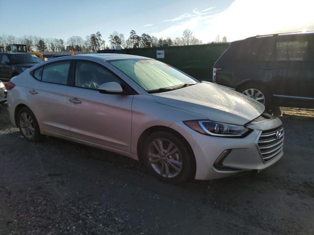 KMHD84LF2HU249272 - 2017 HYUNDAI ELANTRA SE SILVER photo 4