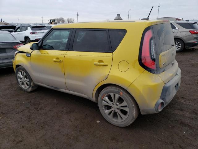 KNDJP3A57E7106701 - 2014 KIA SOUL + YELLOW photo 2