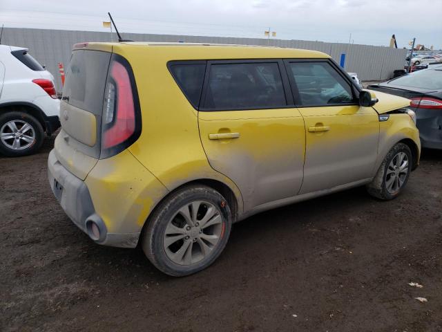 KNDJP3A57E7106701 - 2014 KIA SOUL + YELLOW photo 3