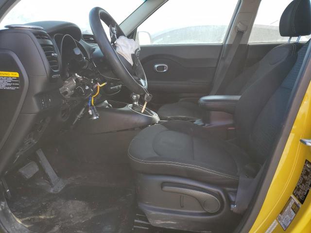 KNDJP3A57E7106701 - 2014 KIA SOUL + YELLOW photo 7