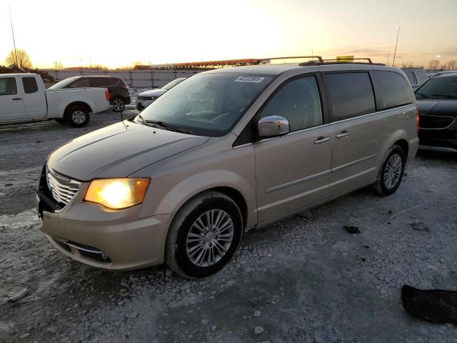 2C4RC1CG8DR511478 - 2013 CHRYSLER TOWN & COU TOURING L BEIGE photo 1