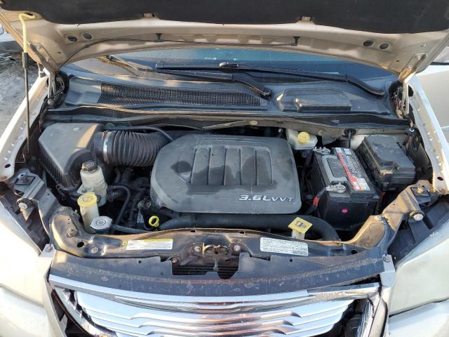 2C4RC1CG8DR511478 - 2013 CHRYSLER TOWN & COU TOURING L BEIGE photo 12