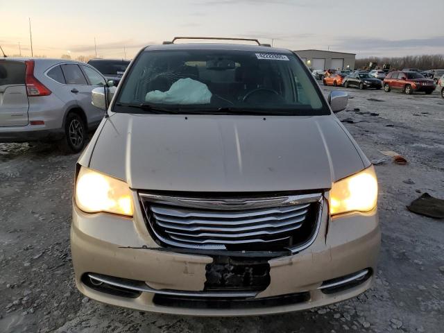 2C4RC1CG8DR511478 - 2013 CHRYSLER TOWN & COU TOURING L BEIGE photo 5