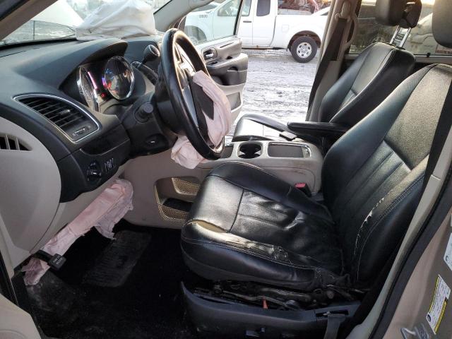 2C4RC1CG8DR511478 - 2013 CHRYSLER TOWN & COU TOURING L BEIGE photo 7