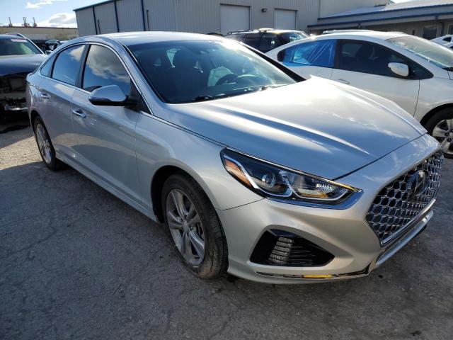 5NPE34AF1KH773413 - 2019 HYUNDAI SONATA LIMITED SILVER photo 4