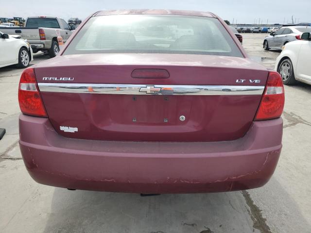 1G1ZT51806F173371 - 2006 CHEVROLET MALIBU LT MAROON photo 6