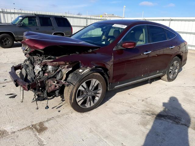 5J6TF2H58EL002294 - 2014 HONDA CROSSTOUR EXL BURGUNDY photo 1