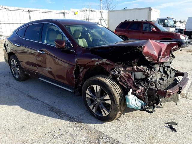 5J6TF2H58EL002294 - 2014 HONDA CROSSTOUR EXL BURGUNDY photo 4