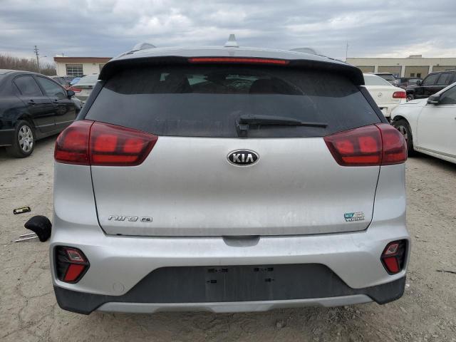 KNDCB3LC8M5471448 - 2021 KIA NIRO LX SILVER photo 6