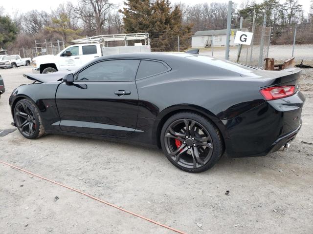 1G1FE1R71J0184330 - 2018 CHEVROLET CAMARO SS BLACK photo 2