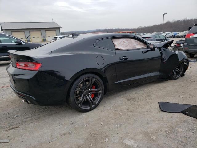 1G1FE1R71J0184330 - 2018 CHEVROLET CAMARO SS BLACK photo 3