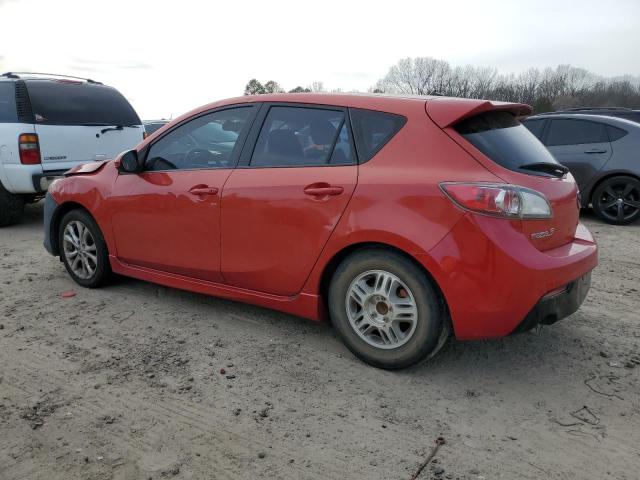 JM1BL1H53A1273564 - 2010 MAZDA MAZDA 3 S RED photo 2