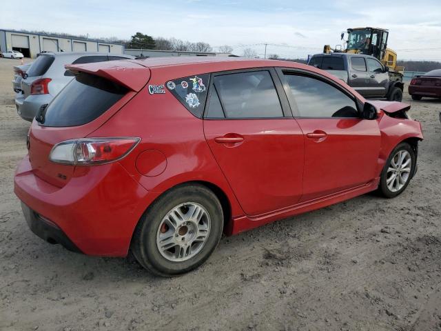 JM1BL1H53A1273564 - 2010 MAZDA MAZDA 3 S RED photo 3