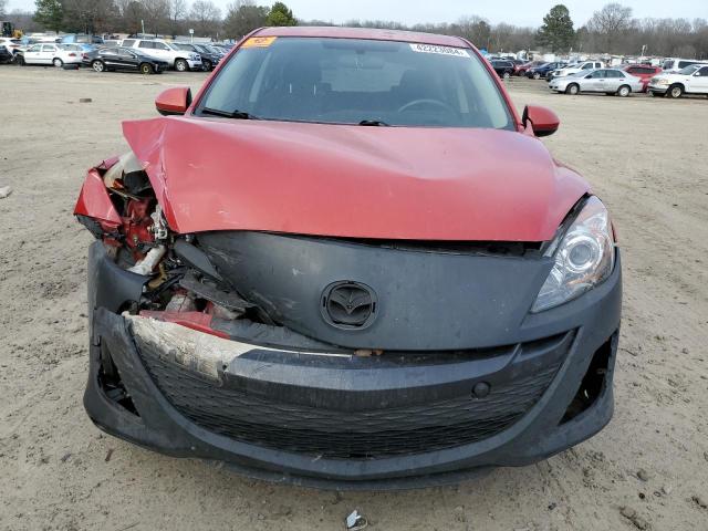 JM1BL1H53A1273564 - 2010 MAZDA MAZDA 3 S RED photo 5