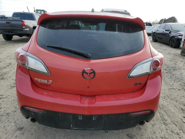 JM1BL1H53A1273564 - 2010 MAZDA MAZDA 3 S RED photo 6