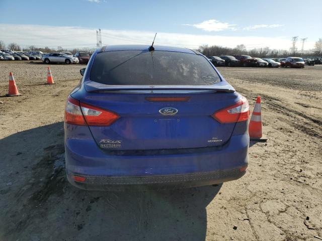 1FADP3F2XEL182941 - 2014 FORD FOCUS SE BLUE photo 6