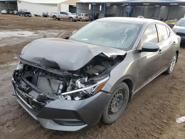 3N1AB8CV0NY299896 - 2022 NISSAN SENTRA SV GRAY photo 1