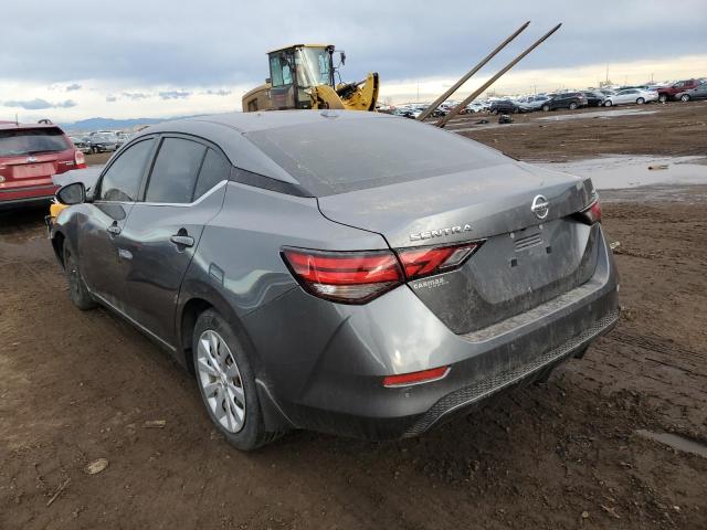 3N1AB8CV0NY299896 - 2022 NISSAN SENTRA SV GRAY photo 2