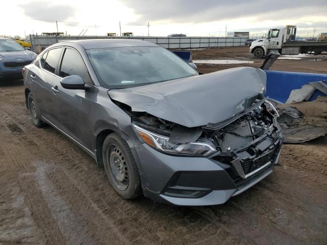 3N1AB8CV0NY299896 - 2022 NISSAN SENTRA SV GRAY photo 4