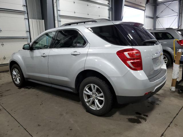 1GNALCEK5GZ105993 - 2016 CHEVROLET EQUINOX LT SILVER photo 2