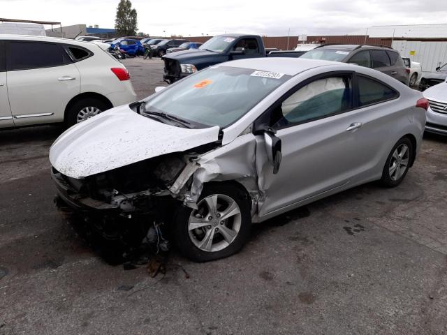 KMHDH6AEXDU010553 - 2013 HYUNDAI ELANTRA CO GS SILVER photo 1