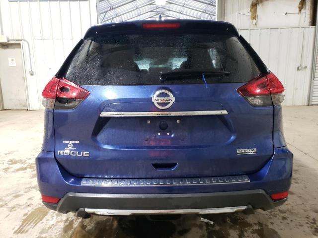 5N1AT2MT0KC840854 - 2019 NISSAN ROGUE S BLUE photo 6