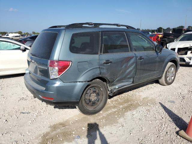 JF2SH61699H770401 - 2009 SUBARU FORESTER 2.5X TEAL photo 3