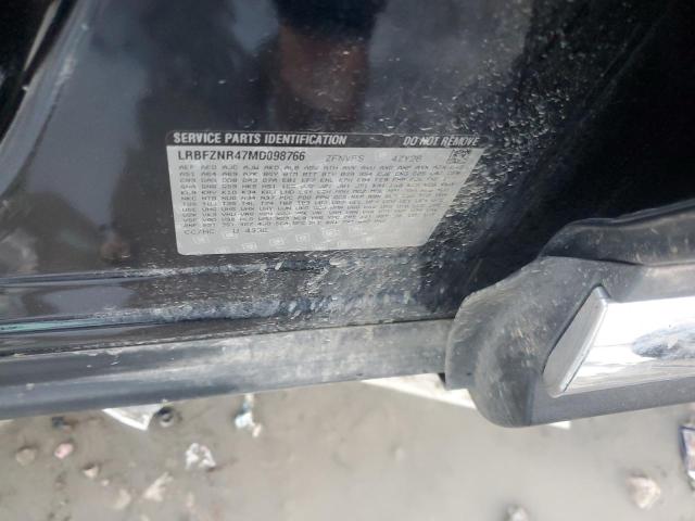 LRBFZNR47MD098766 - 2021 BUICK ENVISION ESSENCE Սև լուսանկար 14