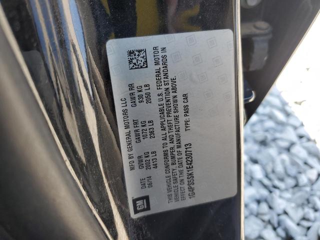 1G4PS5SK1E4230713 - 2014 BUICK VERANO BLACK photo 12