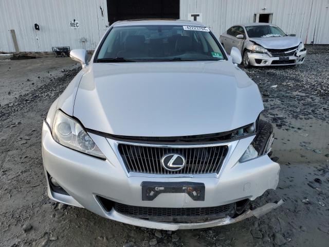 JTHCF5C26C5054527 - 2012 LEXUS IS 250 SILVER photo 5