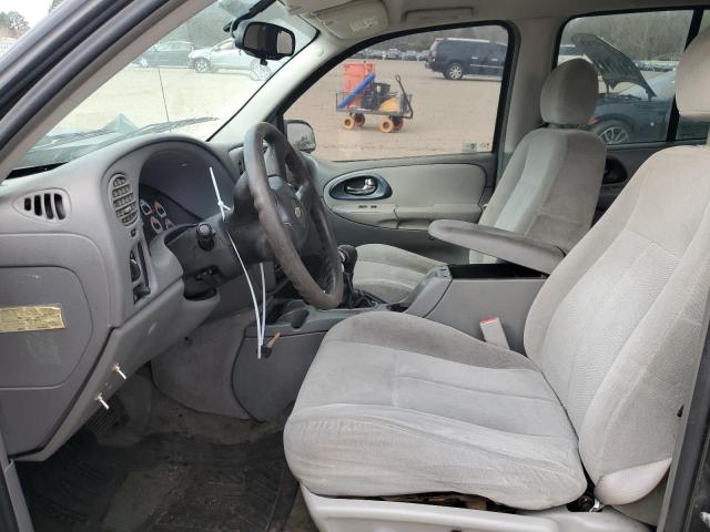 1GNDT13S252113091 - 2005 CHEVROLET TRAILBLAZE LS GRAY photo 7