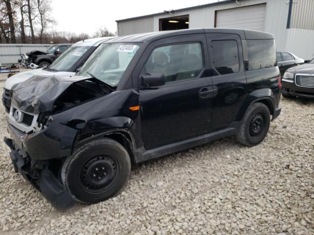 5J6YH2H36AL000889 - 2010 HONDA ELEMENT LX BLACK photo 1