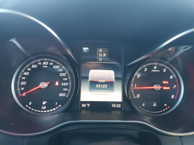 WDC0G4KB0JV016697 - 2018 MERCEDES-BENZ GLC 300 4MATIC GRAY photo 9