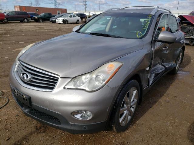 JN1AJ0HR8AM750117 - 2010 INFINITI EX35 BASE ნაცრისფერი ფოტო 2